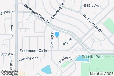 Map image of the property - 8107 Lafayette St