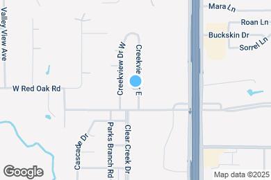 Map image of the property - 168 Creekview Dr E