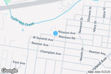 Map image of the property - 414 Mansion Rd