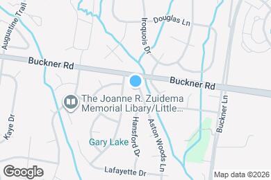 Map image of the property - 2709 Aston Woods Ln