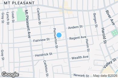 Map image of the property - 25 Amity St