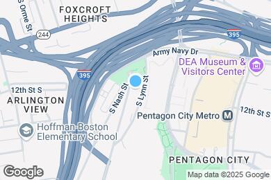 Map image of the property - 1300 Army Navy Dr