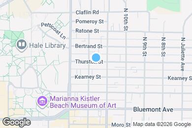 Map image of the property - 1121 Thurston