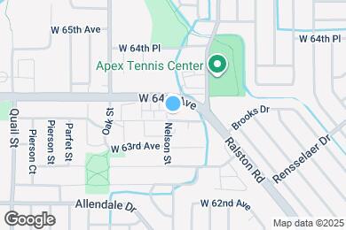 Map image of the property - 10584 W 63rd Ln
