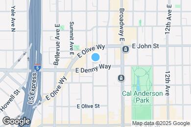 Map image of the property - 700 E Denny Way