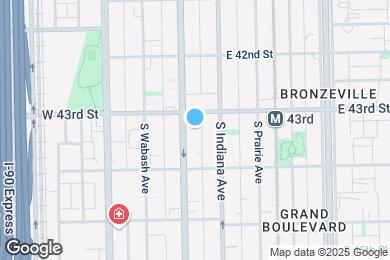 Map image of the property - 4319 S Michigan Ave
