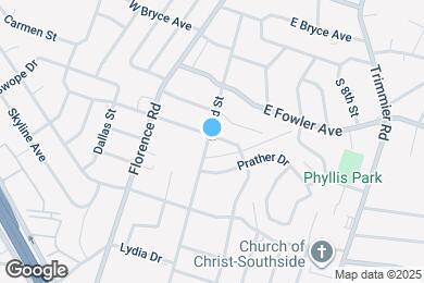 Map image of the property - 1302 S 2nd St