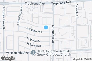 Map image of the property - 6160 W Katella Ave