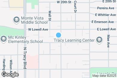 Map image of the property - 1619 Parker Ave