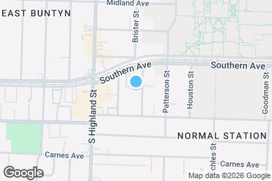 Map image of the property - Student Lofts at Brister, Bldg 101