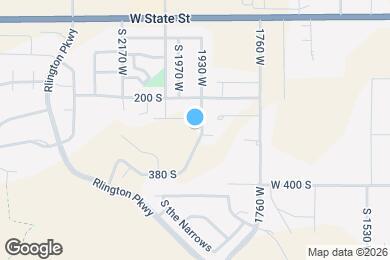 Map image of the property - 276 S 1930 W