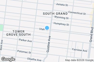 Map image of the property - 3912 S Utah Pl