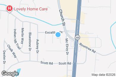 Map image of the property - 7319 Exeter Ct