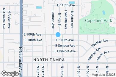 Map image of the property - 1212 E 108th Ave
