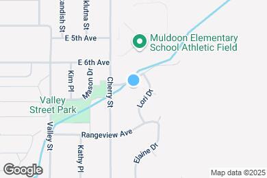 Map image of the property - 8530 Kluane Ave