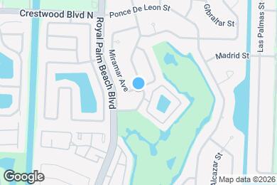 Map image of the property - 100 Miramar Ave