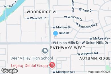 Map image of the property - 4932 W McRae Way