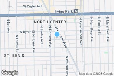 Map image of the property - 1918 W Berenice Ave