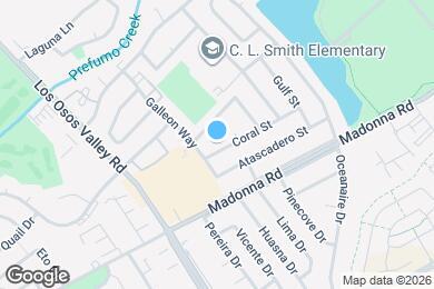 Map image of the property - 1238 Coral St