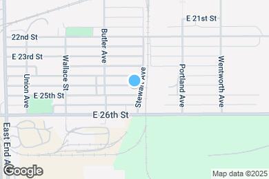 Map image of the property - 251 E 25th St