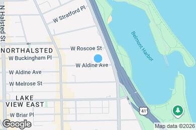 Map image of the property - 3309 N Sheridan Rd