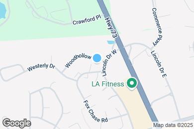 Map image of the property - 205 Woodhollow Dr
