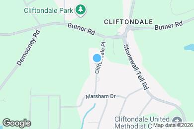 Map image of the property - 3920 Cliftondale Pl