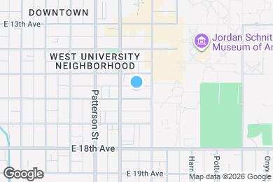 Map image of the property - Capri Apartments at Eugene