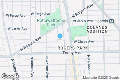Map image of the property - 1818 W Chase Ave