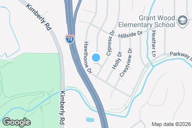 Map image of the property - 2516 Magnolia Dr