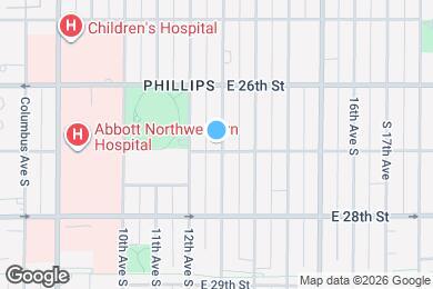 Map image of the property - 2648 13th Ave S