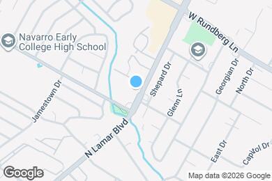 Map image of the property - 8926 N Lamar Blvd