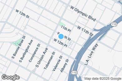 Map image of the property - 1517 W 12th Pl