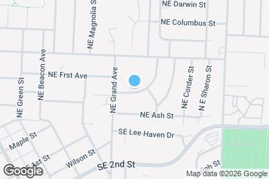 Map image of the property - 307 NE Arlington Cir