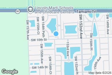 Map image of the property - 15372 SW 9th Way