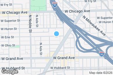 Map image of the property - 1225 W Erie St