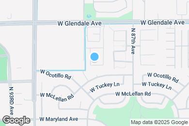 Map image of the property - 8844 W Lamar Rd