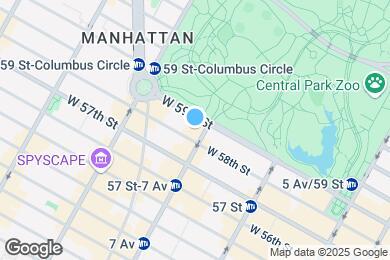 Map image of the property - 207W W 58th St