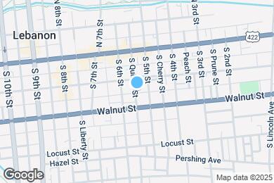 Map image of the property - 519 Federal St