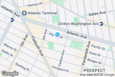 Map image of the property - 535 Dean St