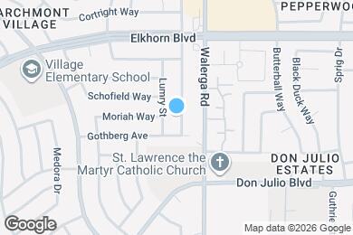 Map image of the property - 6813 Weddigen Way
