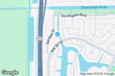 Map image of the property - 7870 Dixie Beach Cir