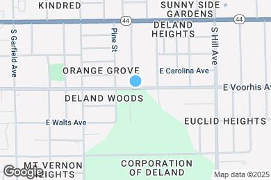 Map image of the property - 816 E Voorhis Ave