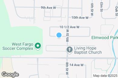 Map image of the property - 825 11th Ave W