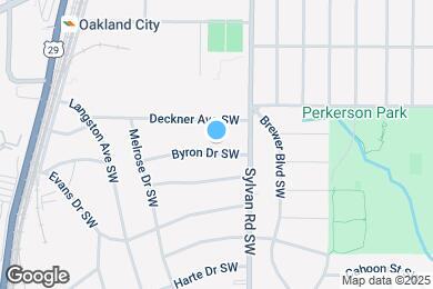 Map image of the property - 955 Byron Dr SW