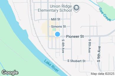 Map image of the property - 303 Pioneer St