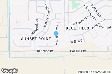 Map image of the property - 25565 W North Star Ln