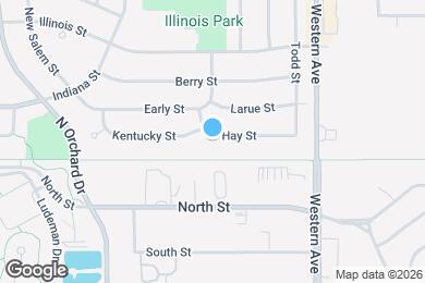 Map image of the property - 141 Hay St