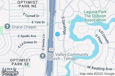 Map image of the property - 2452 S Noche de Paz