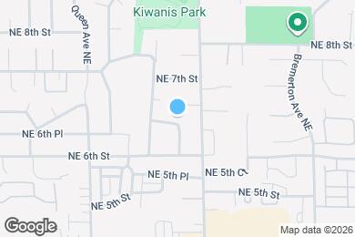 Map image of the property - 3930 NE 6th Pl